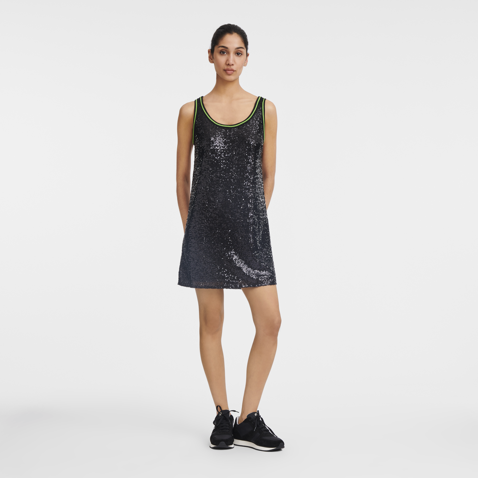 Short dress, Black - View 2 of
3 - zoom in null Short dress, Black