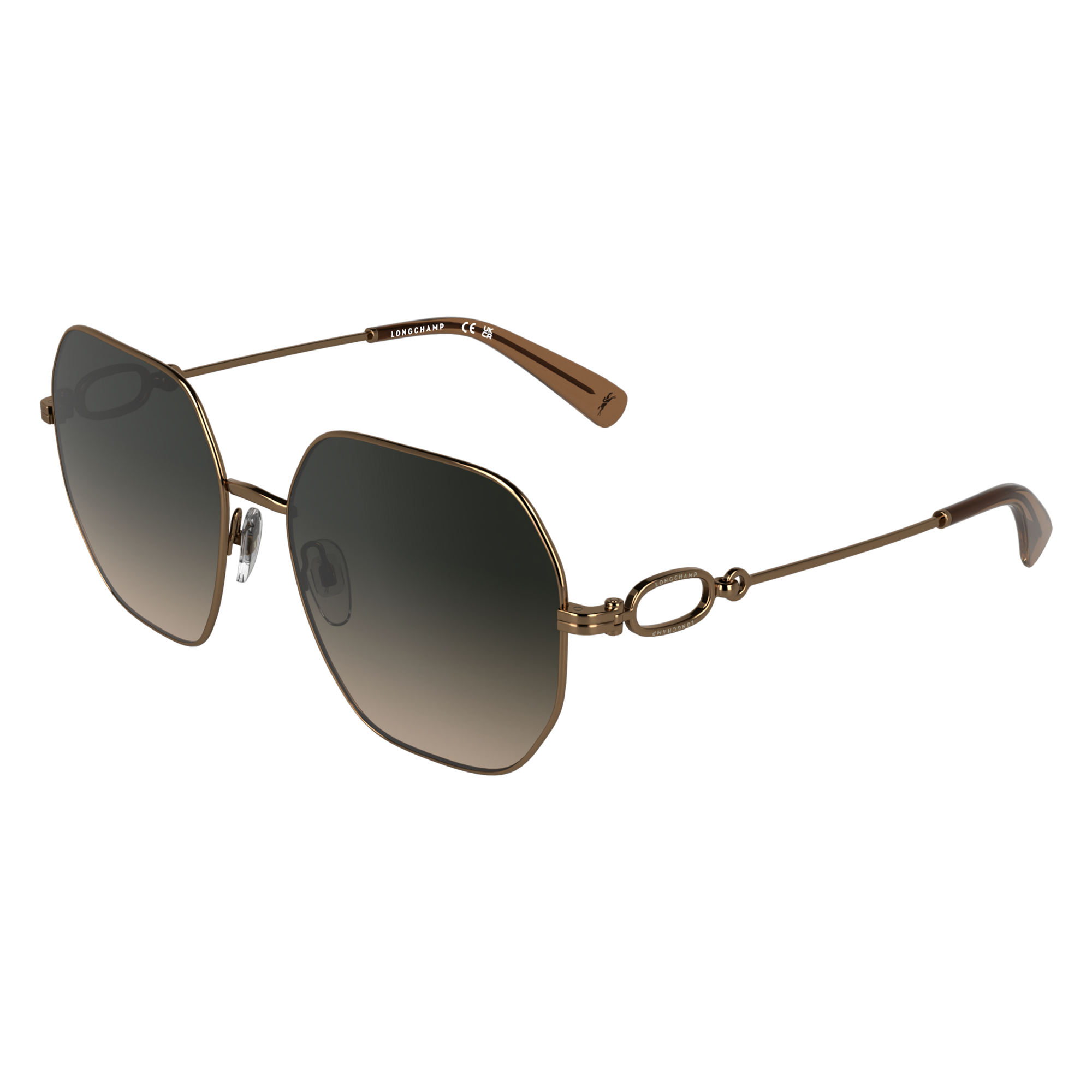 null Sunglasses, Amber Gold/Brown