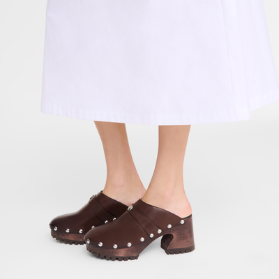 La Cigale Clogs, Mocha