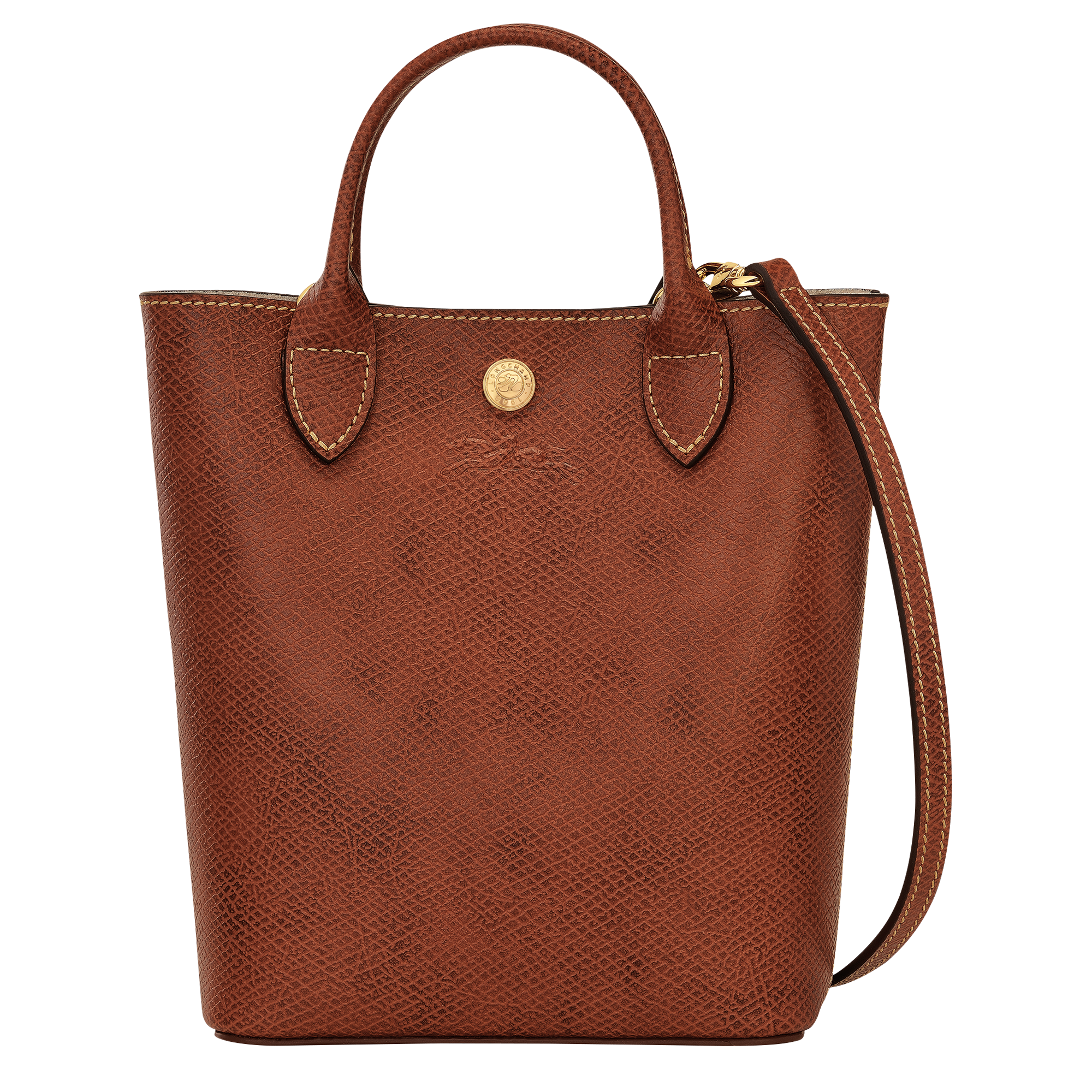 Tote bag XS, Brown - View 1 of 
        6 - zoom in Épure Tote bag XS, Brown