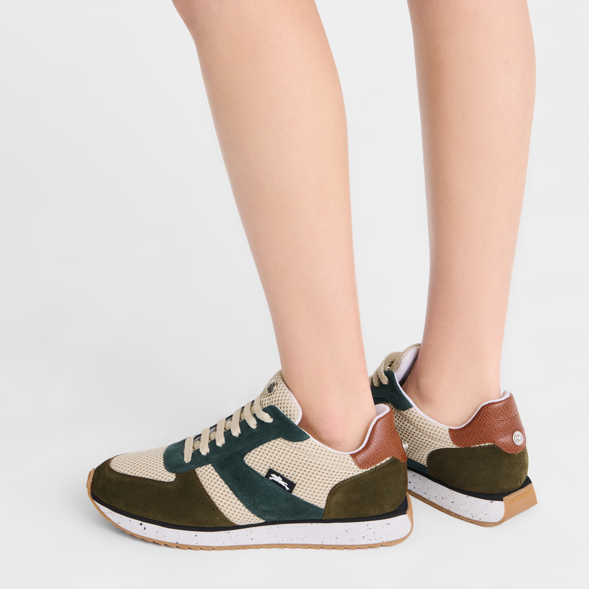 Sneakers, Cedar - View 6 of
6 - zoom in Le Pliage Green Sneakers, Cedar