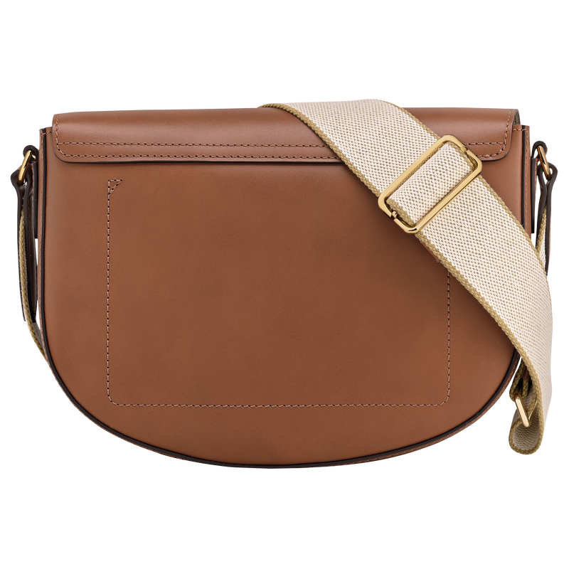 &Eacute;pure M Crossbody bag , Cognac - Leather  - View 4 of  6