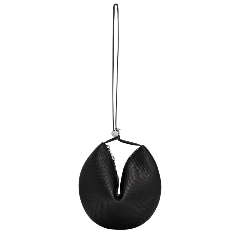 Le Roseau Clutch , Black - Leather  - View 5 of  6