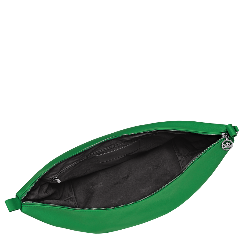Le Slouchy M Hobo bag , Green - Leather  - View 5 of  6