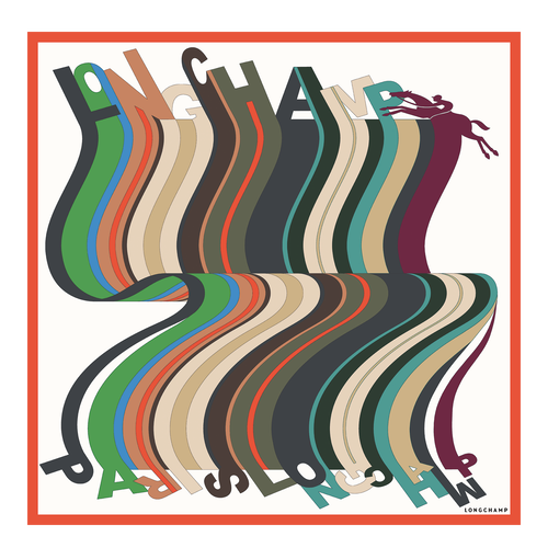 Silk scarf 70