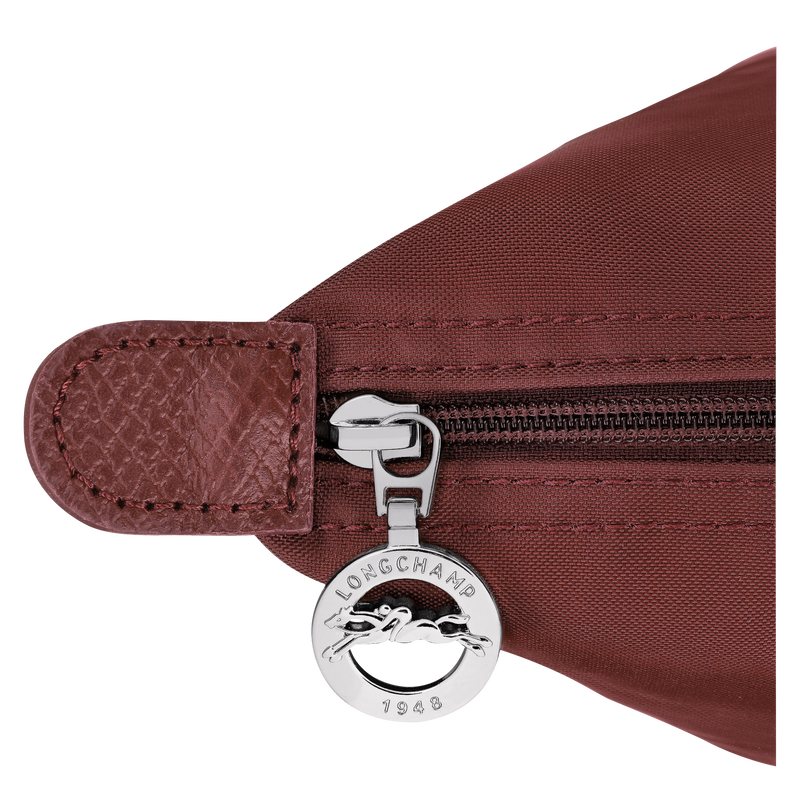 Le Pliage One S Handbag , Burgundy - Canvas  - View 5 of  6