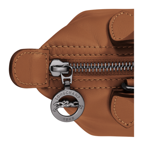 Le Pliage Xtra XS Handbag , Cognac - Leather - View 5 of  5
