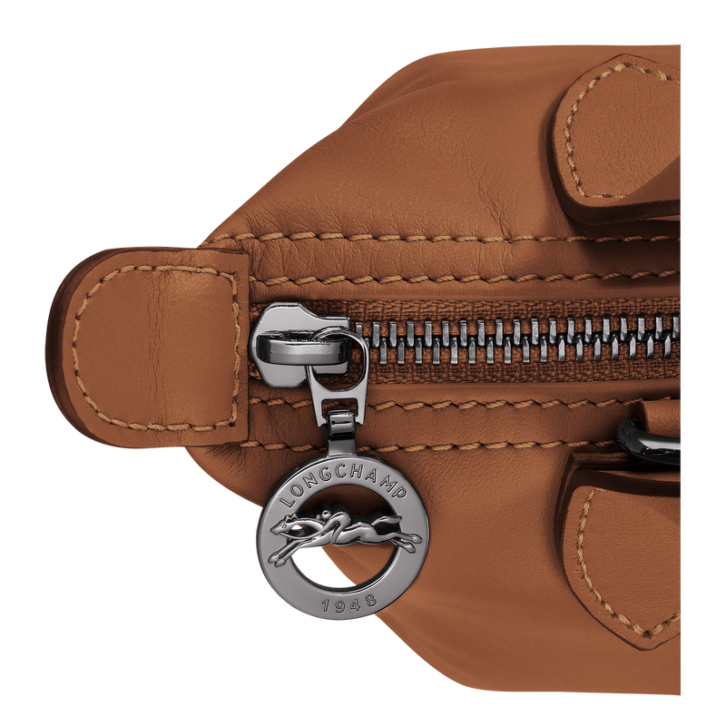 Le Pliage Xtra XS Handbag , Cognac - Leather  - View 5 of  5