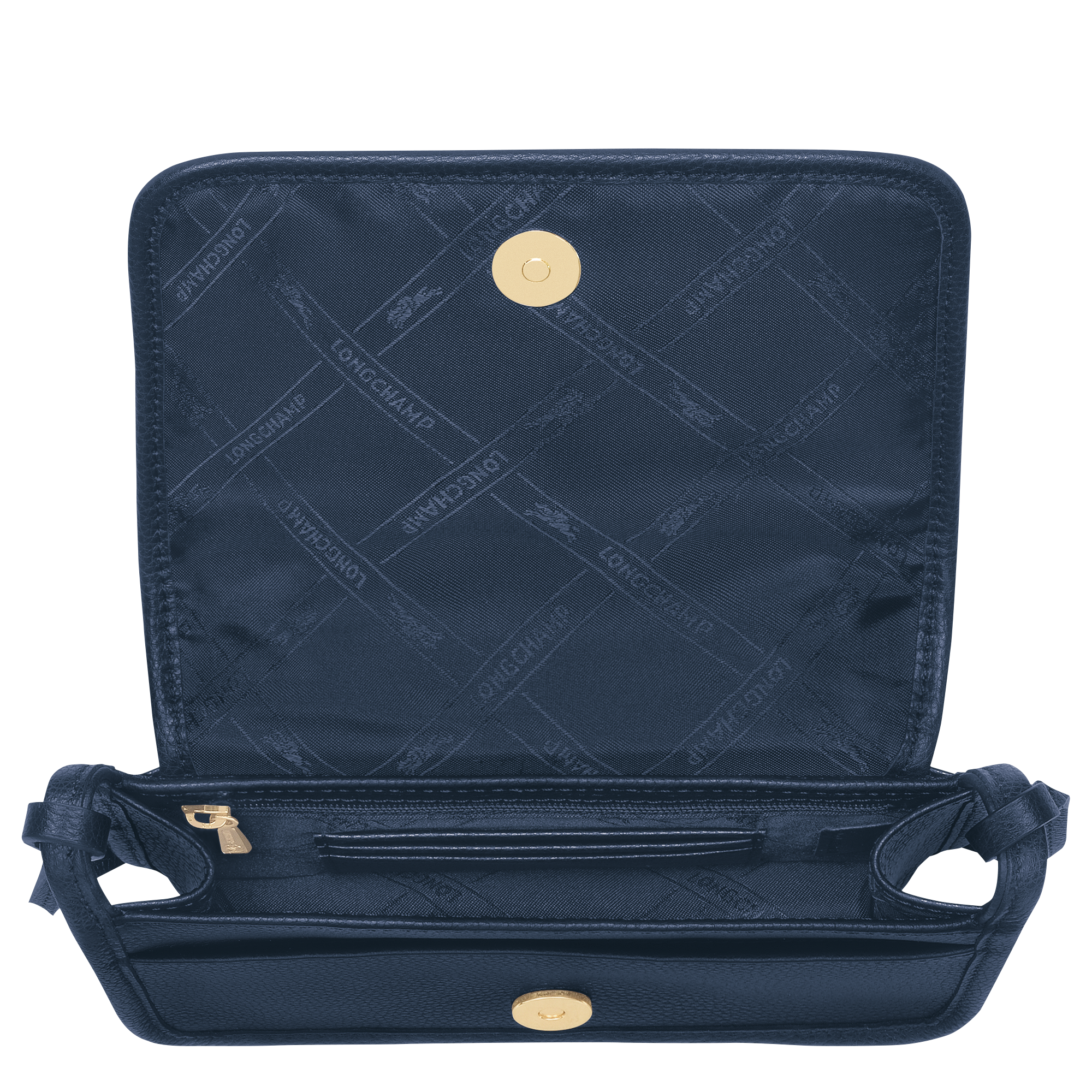 Clutch XS, Navy - View 4 of
4 - zoom in Le Foulonné Clutch XS, Navy