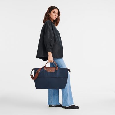 Le Pliage Original Travel bag expandable, Navy