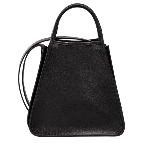 Le Foulonné S Handbag , Black - Leather - View 4 of  7