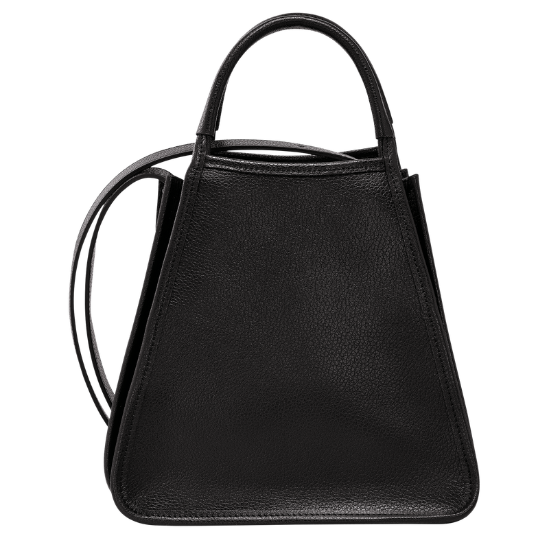 Le Foulonné S Handbag , Black - Leather  - View 4 of  7
