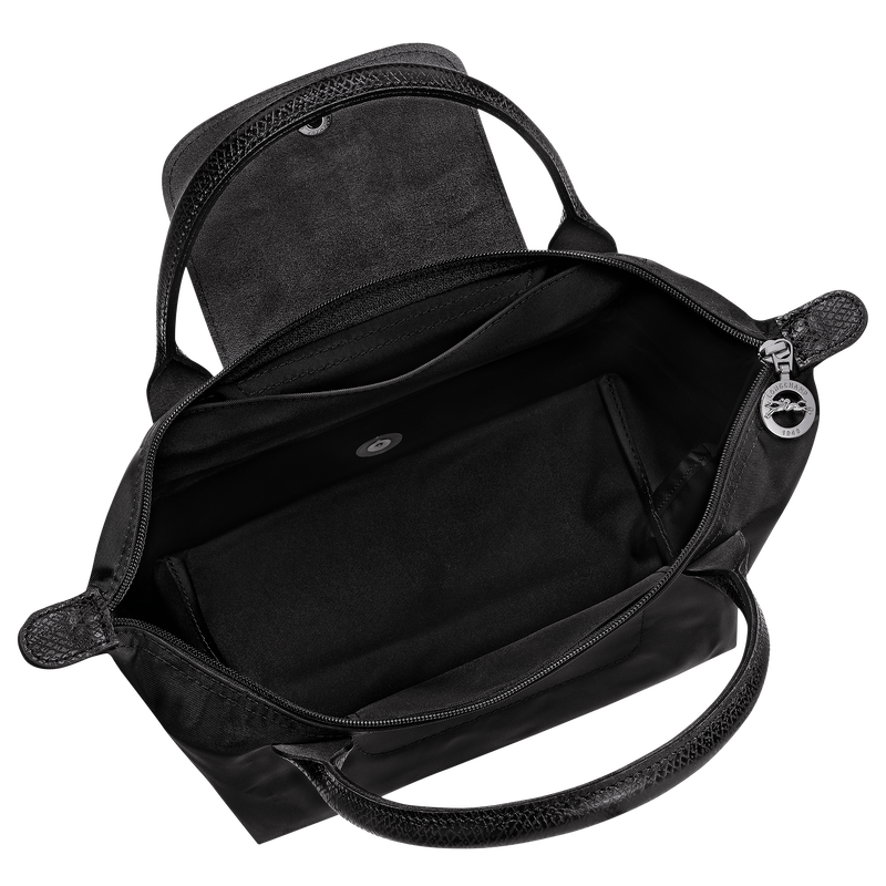 Le Pliage One S Handbag , Black - Recycled canvas  - View 5 of  7