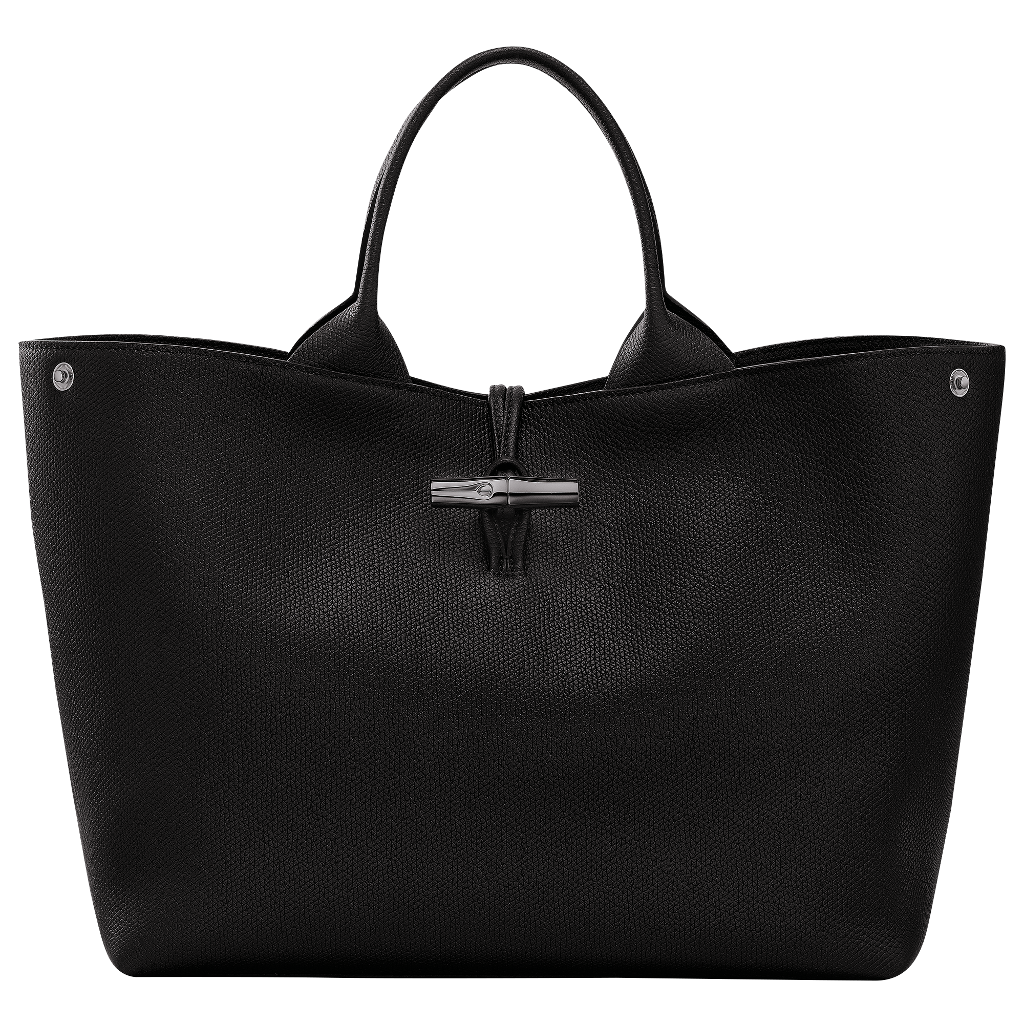 Handbag L, Black - View 1 of
6 - zoom in Le Roseau Handbag L, Black