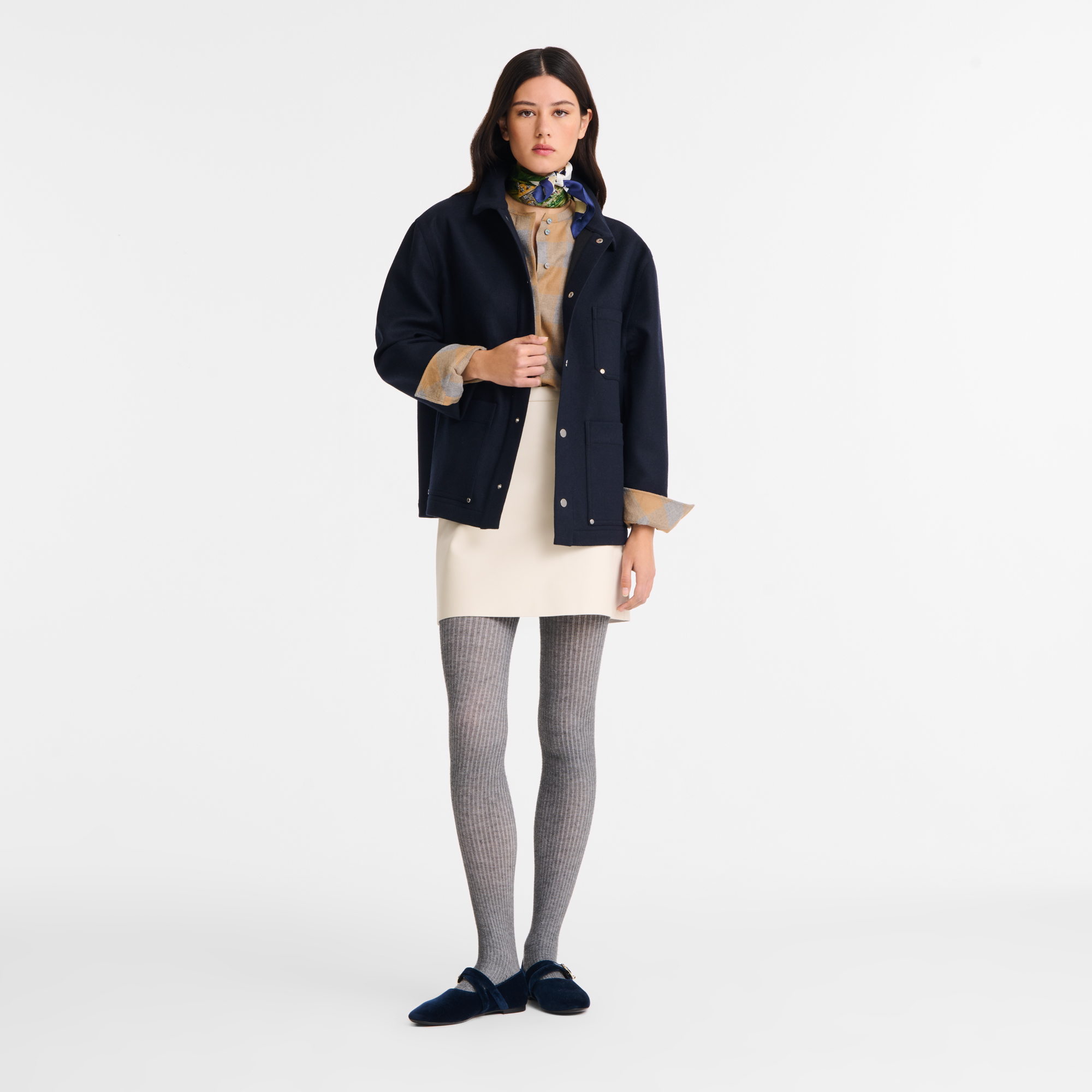 Jacket, Navy - View 2 of
4 - zoom in null Jacket, Navy