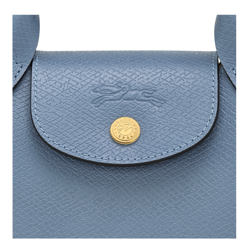 Épure XS Tote bag , Slate - Leather  - View 5 of  5