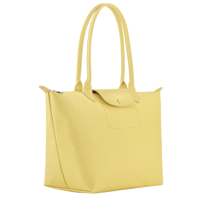 Le Pliage One L Tote bag , Lime - Canvas