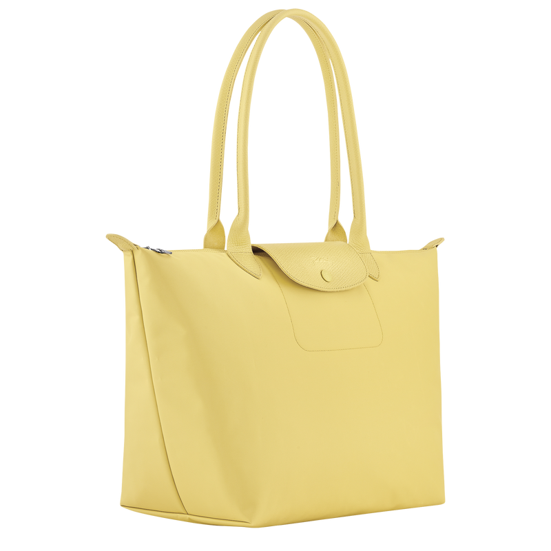 Le Pliage One L Tote bag , Lime - Canvas  - View 2 of  6