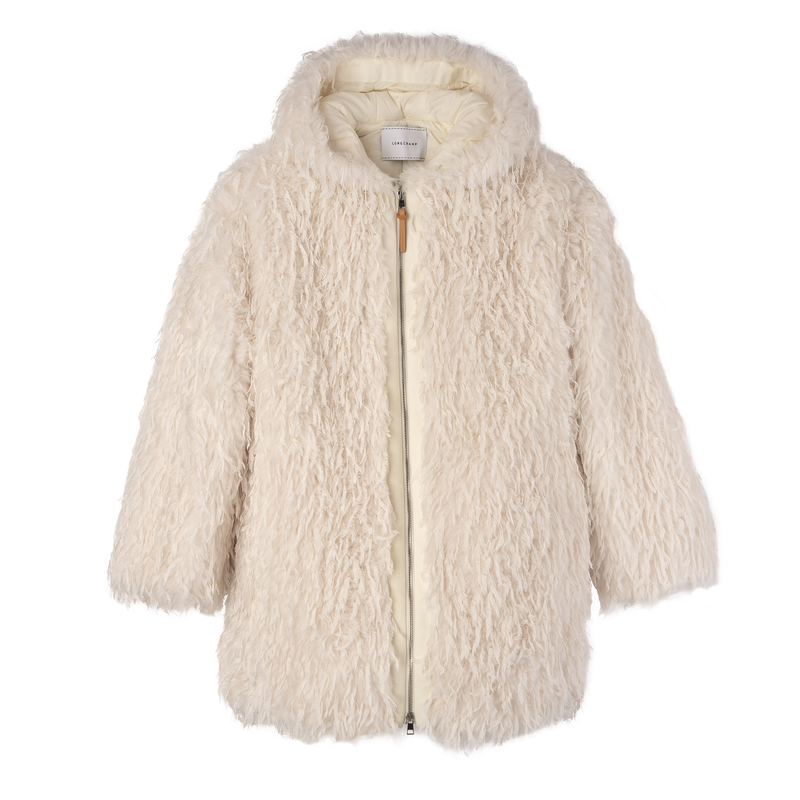 Coat , Ivory - Faux fur  - View 1 of  7