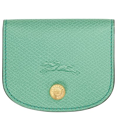 &Eacute;pure Card holder , Mint - Leather