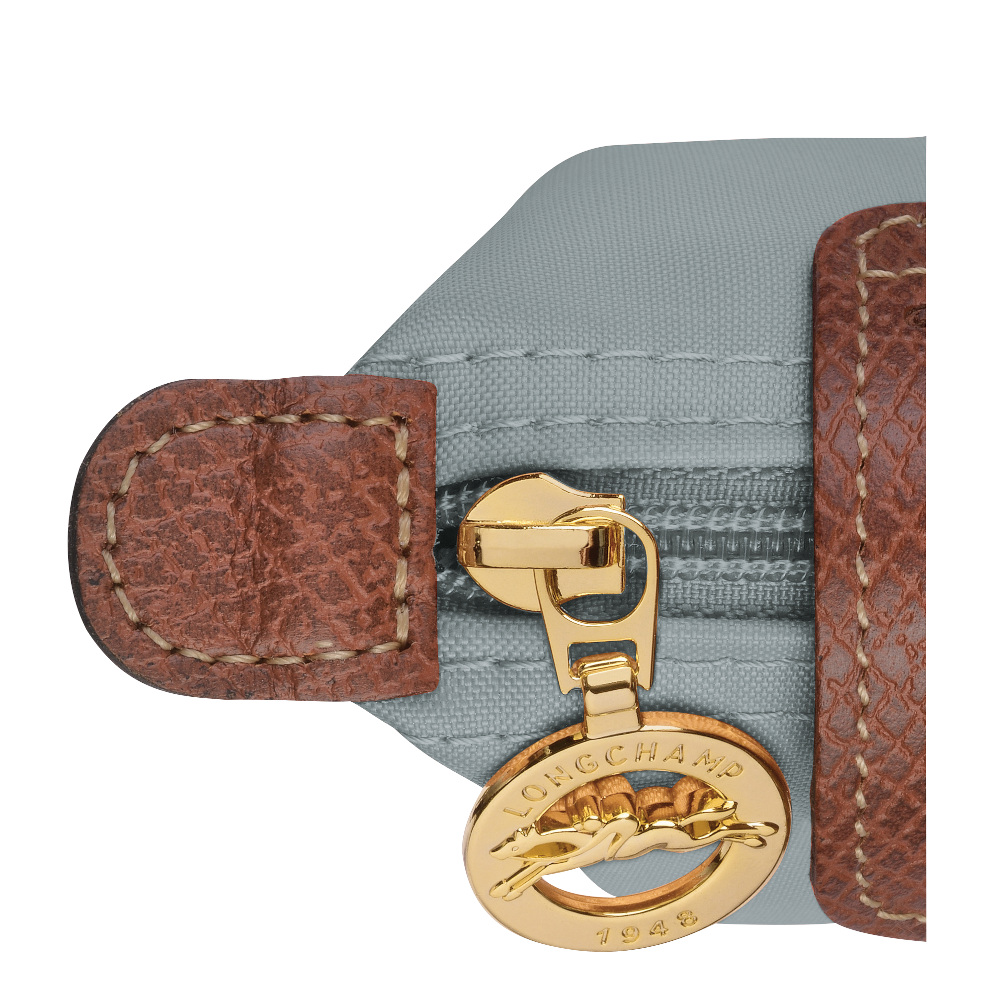 Coin purse, Steel - View 3 of 
        3 - zoom in Le Pliage Original Coin purse, Steel