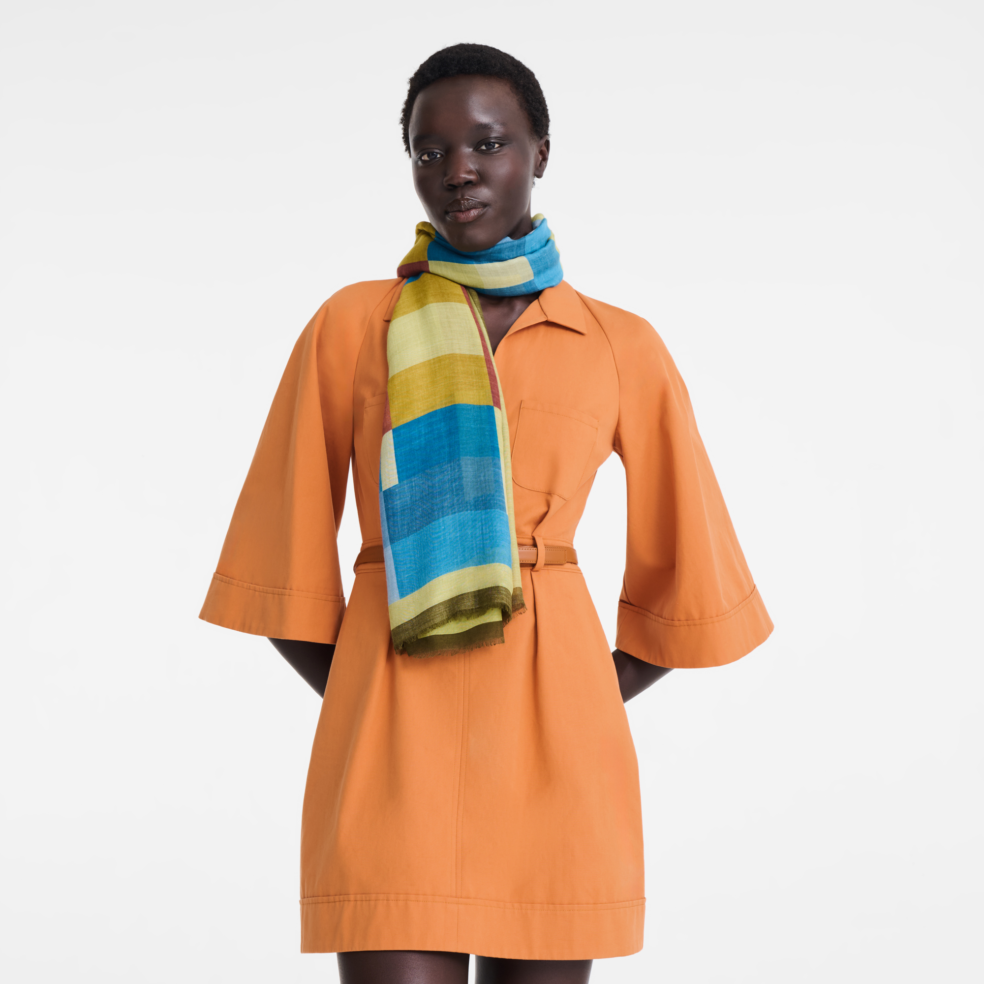 &Eacute;clat Chromatique Stole, Khaki