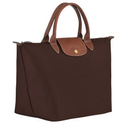 Le Pliage Original M Handbag , Ebony - Recycled canvas