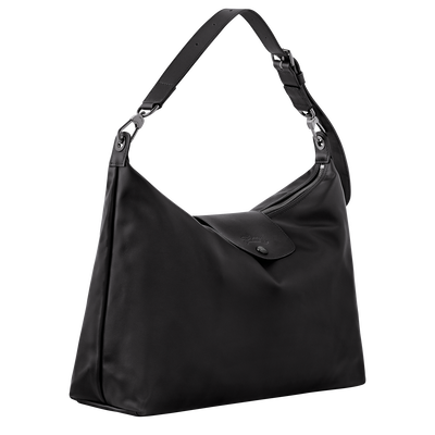 Le Pliage Xtra XL Hobo bag , Black - Leather