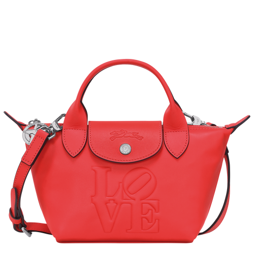Longchamp x Robert Indiana XS Handbag , Red - Leather - View 1 of  4