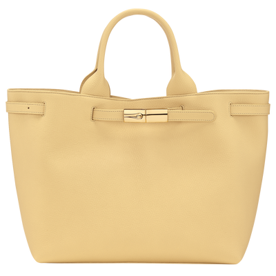Le Smart L Tote bag , Hay - Leather