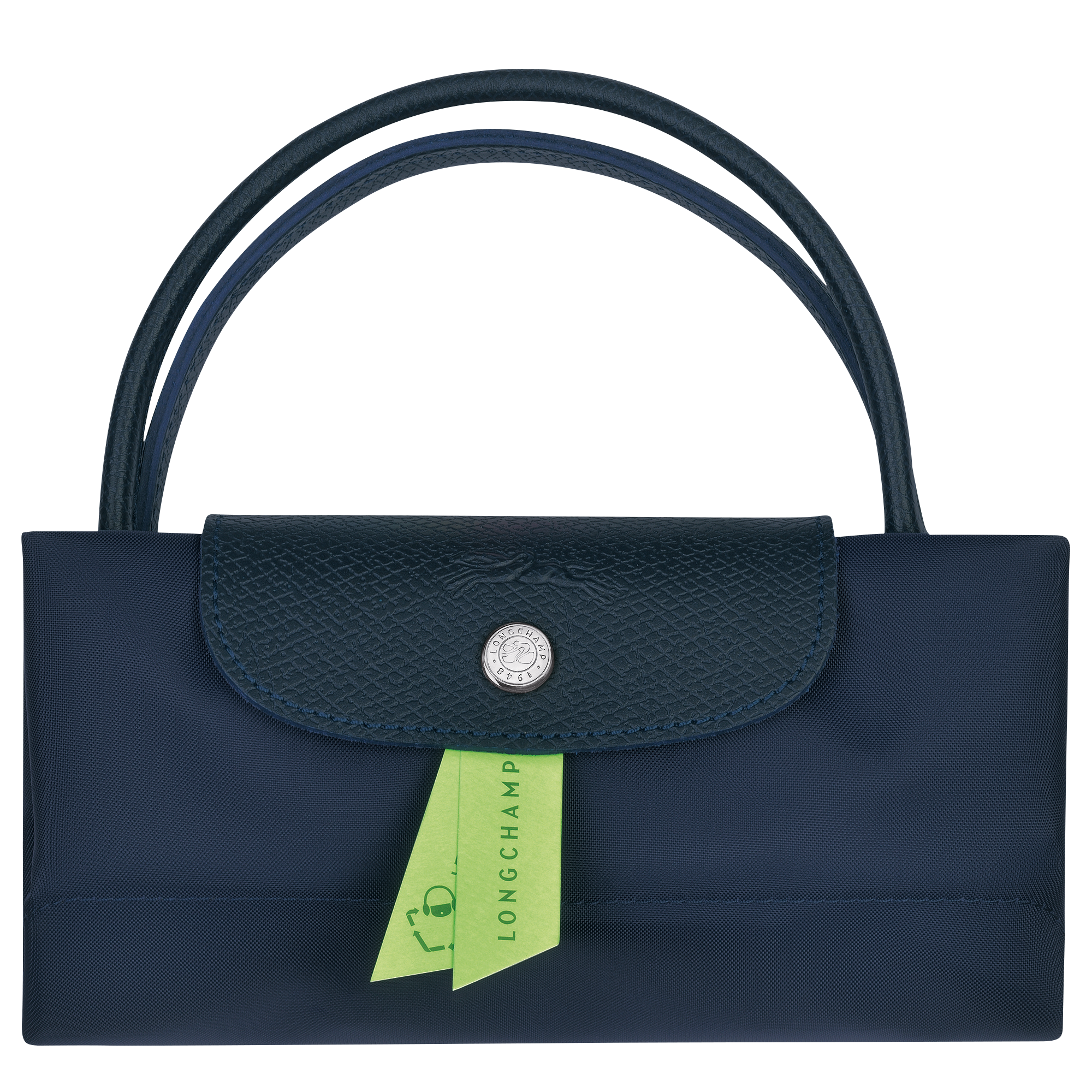 Le Pliage Original M Handbag Navy - Recycled canvas (L1623089P68