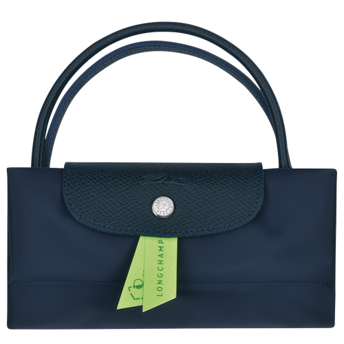 Le Pliage Green S Handbag , Navy - Recycled canvas - View 5 of  5