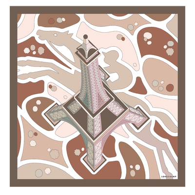 Tour Equestre Silk scarf 70 , Ballet - Silk