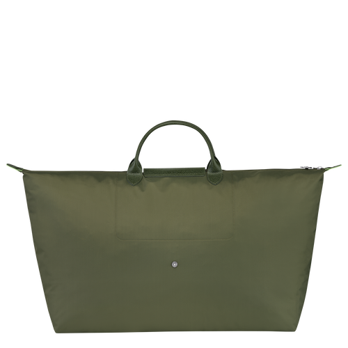 Le Pliage Green M Travel bag , Forest - Recycled canvas - View 4 of  6
