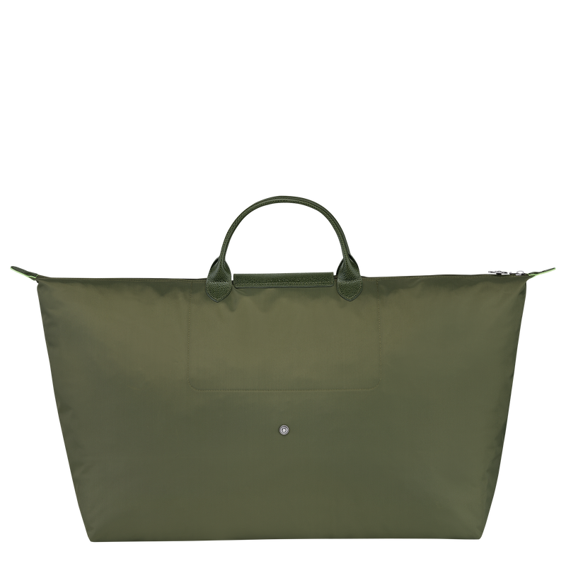 Le Pliage Green M Travel bag , Forest - Recycled canvas  - View 4 of  6
