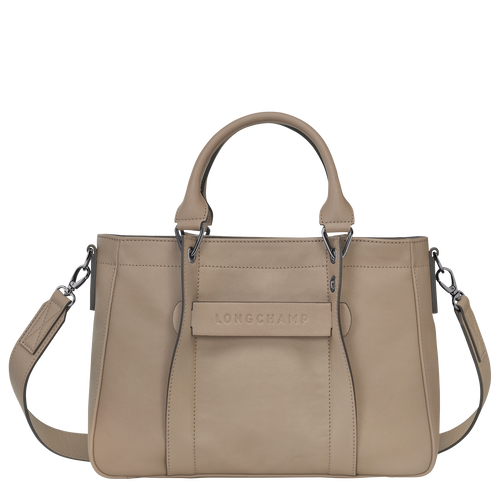 Longchamp 3d shop leather tote