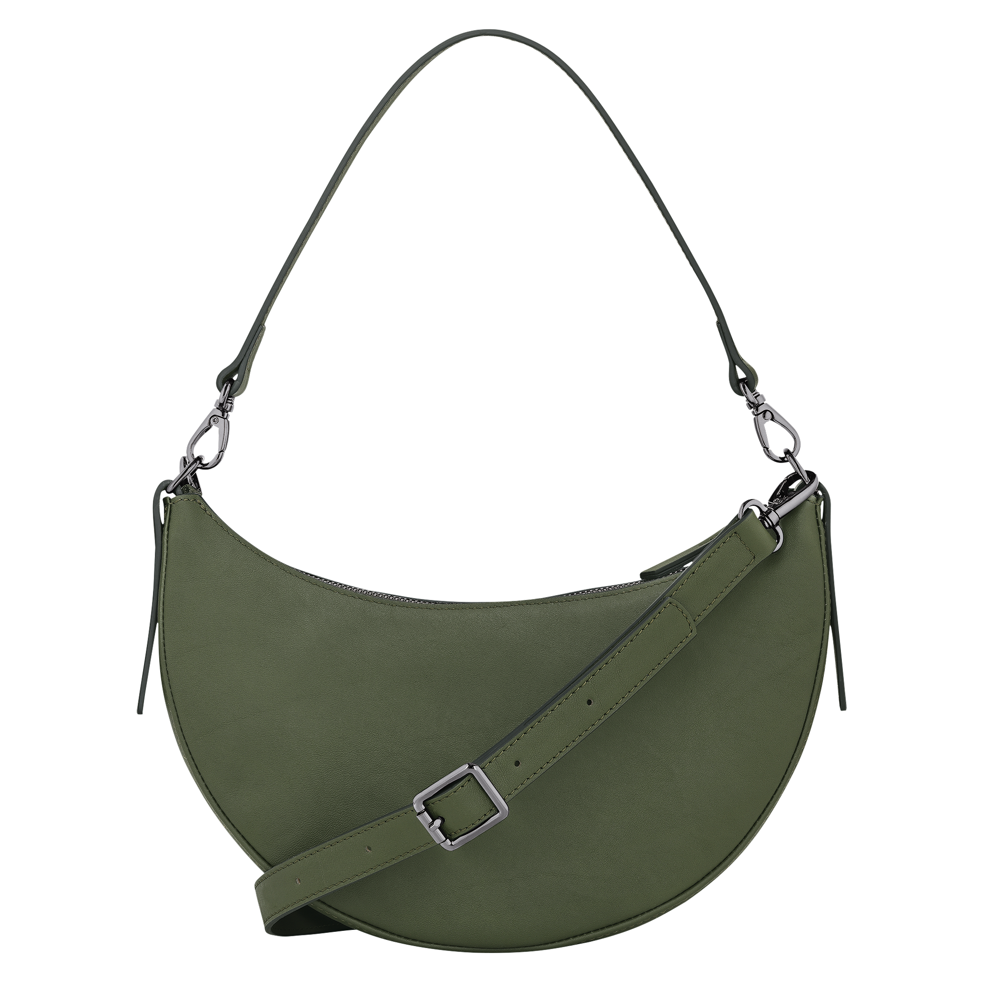 Crossbody bag S, Khaki - View 4 of 
        4 - zoom in Longchamp 3D Crossbody bag S, Khaki
