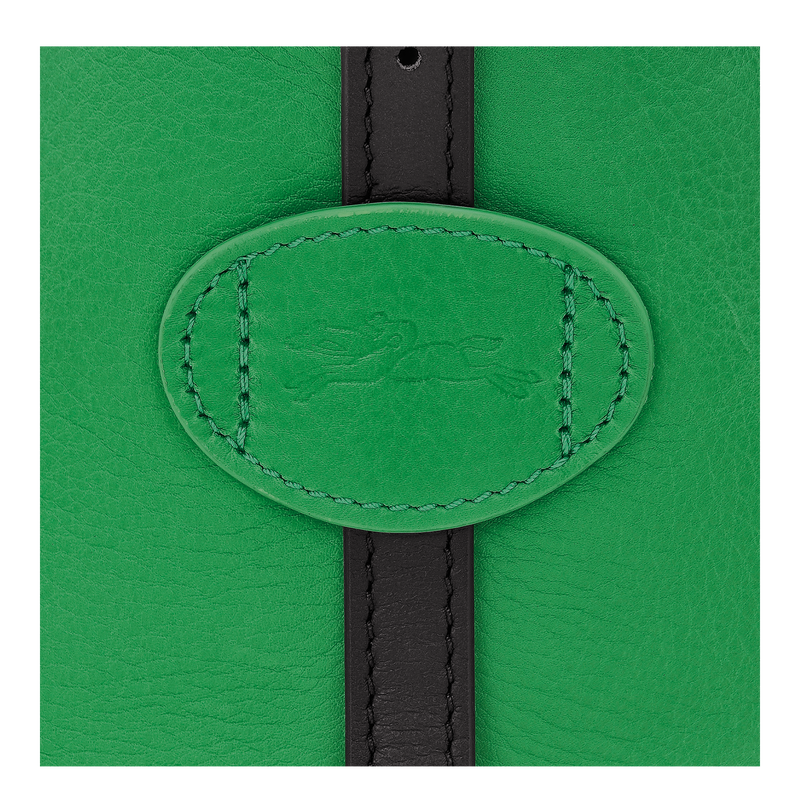 Le Slouchy S Crossbody bag , Green - Leather  - View 6 of  6
