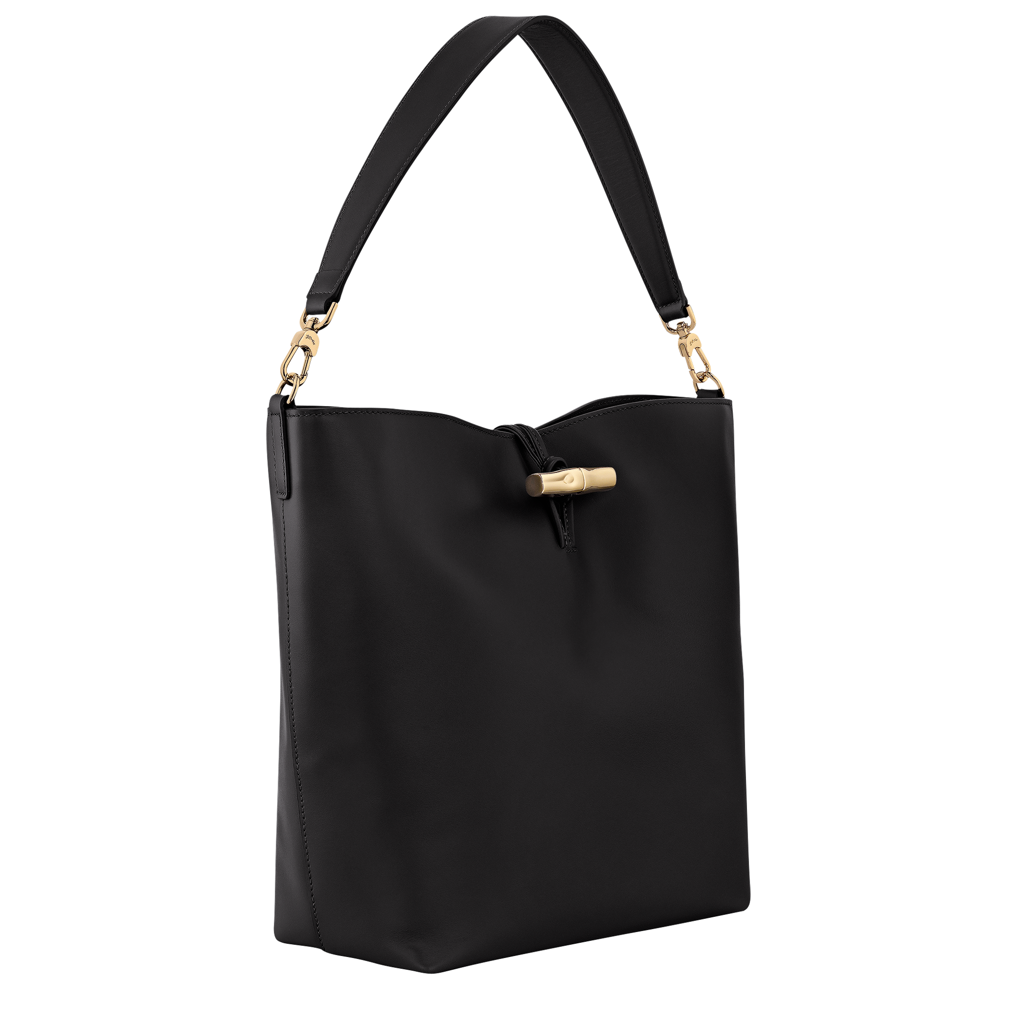 Hobo bag M, Black - View 3 of
5 - zoom in Le Roseau Hobo bag M, Black