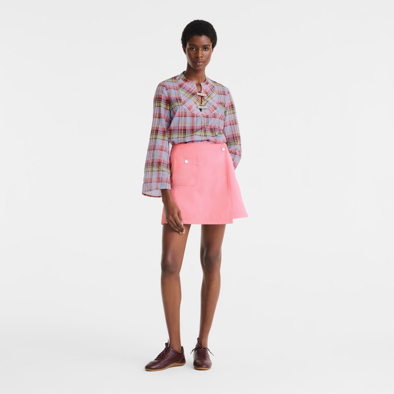 Skirt , Shrimp - Cotton  - View 1 of  3