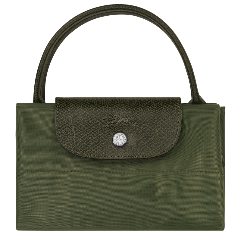 Le Pliage Green M Tote bag , Forest - Canvas  - View 7 of  7
