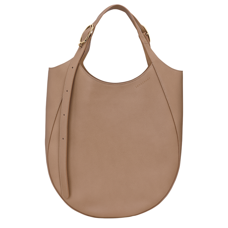 Le Foulonné XL Tote bag , Biscuit - Leather  - View 1 of  3