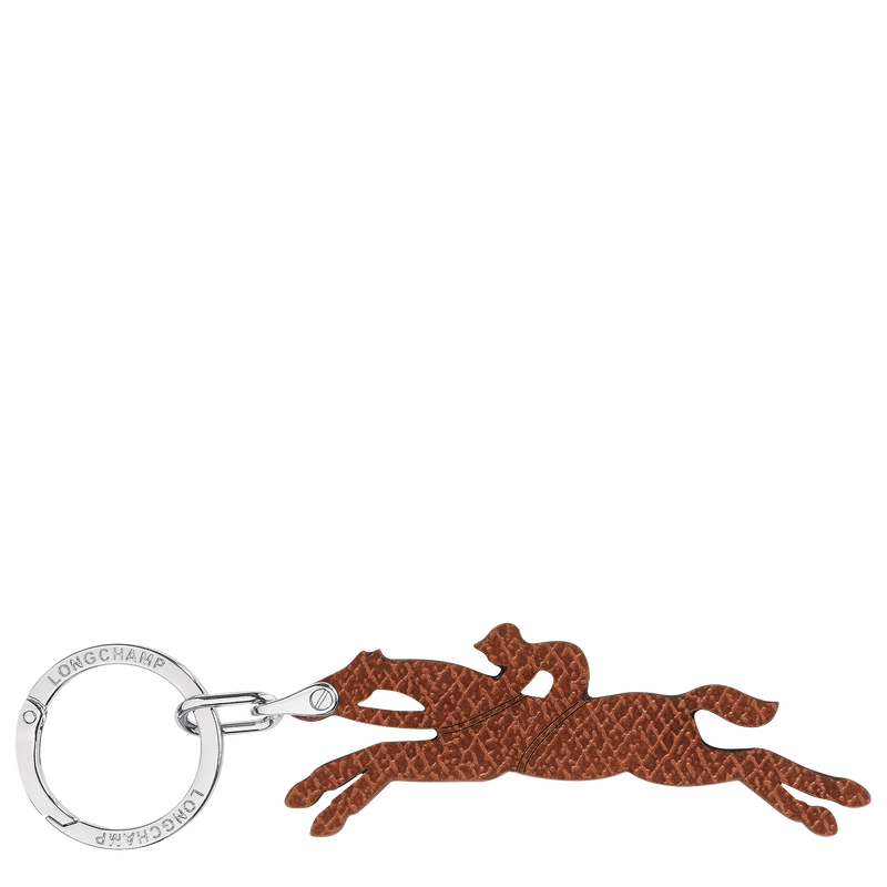 Le Pliage Original Key ring , Brown - Leather  - View 1 of  1