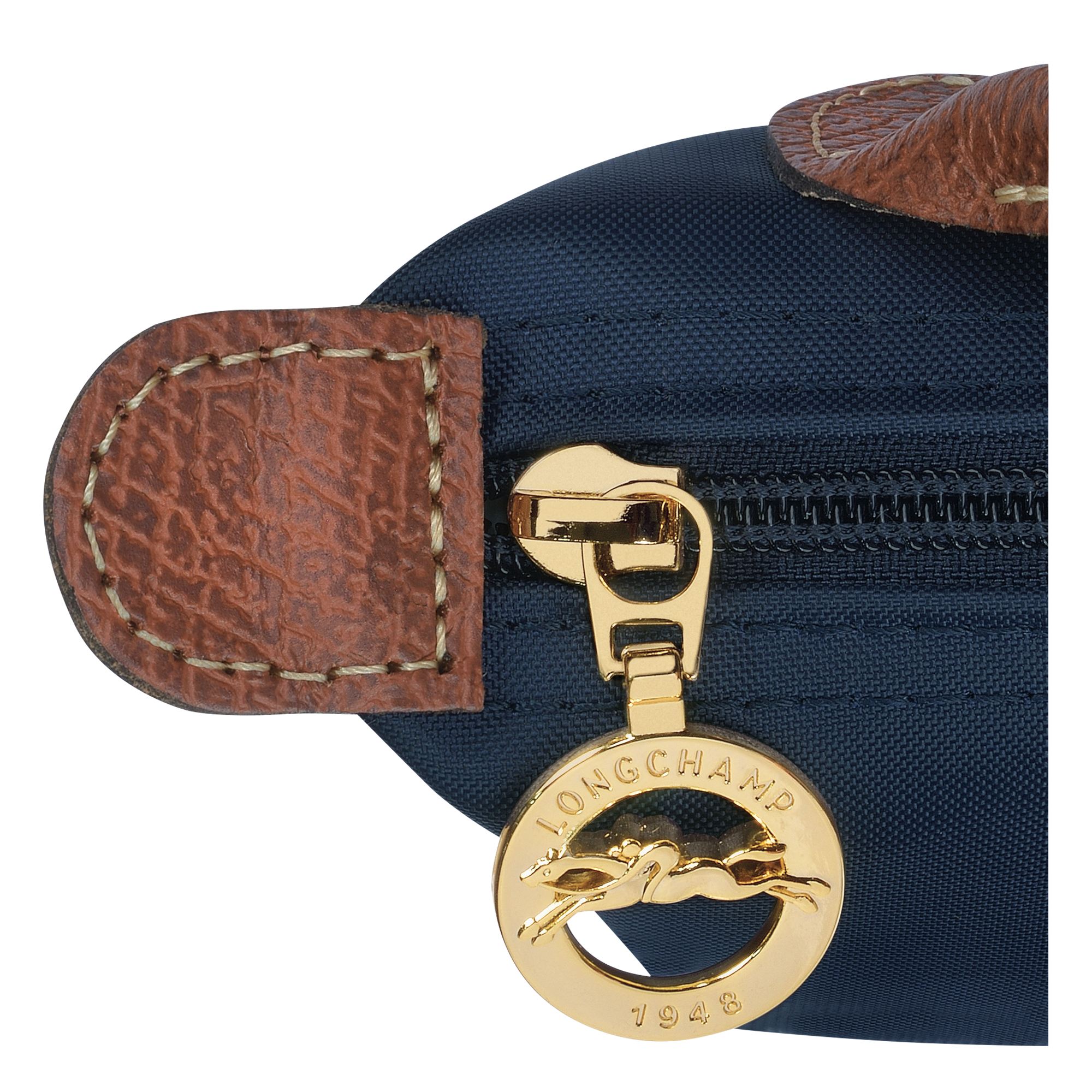 Le Pliage Original Pouch with handle, Navy
