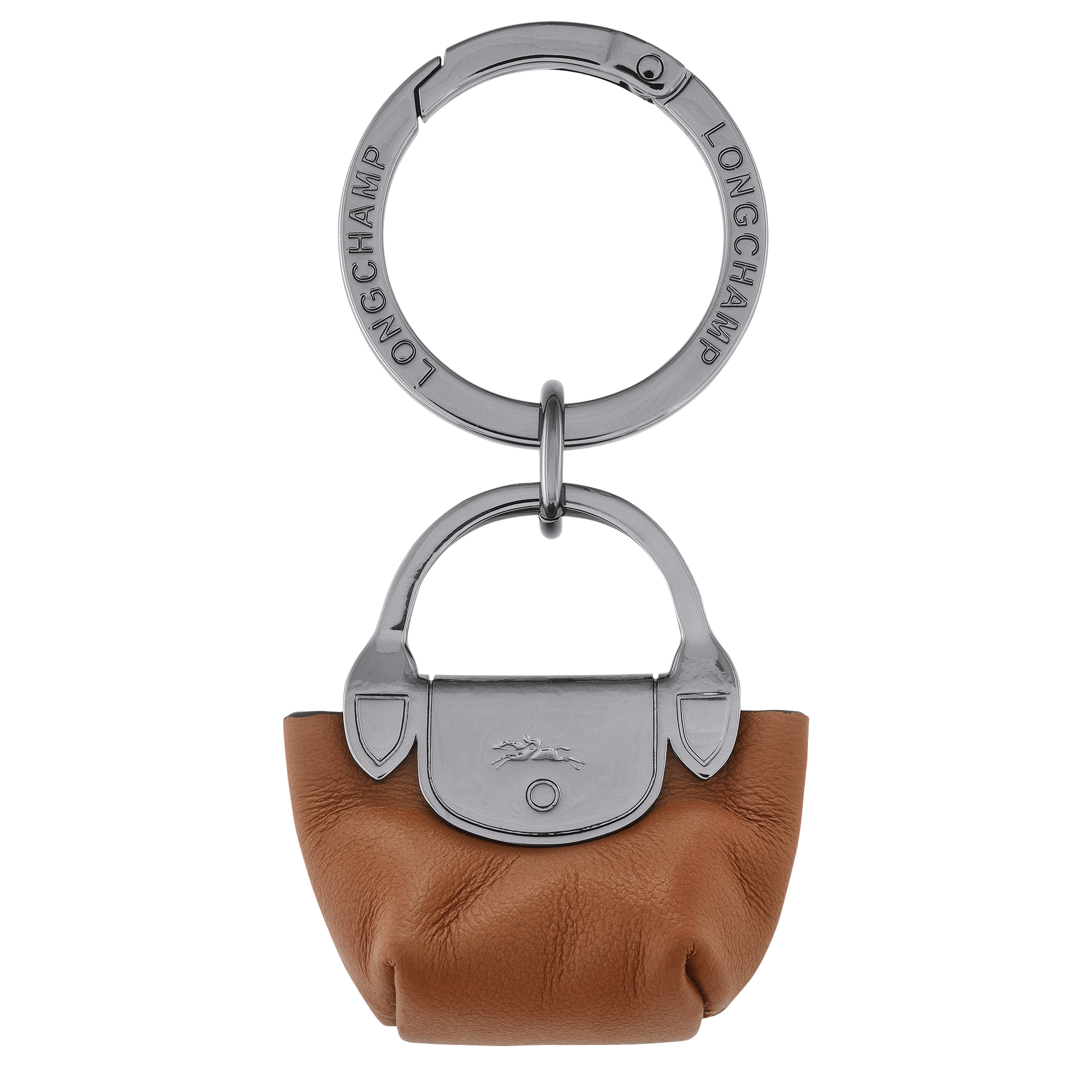 Le Pliage Xtra Key ring, Cognac