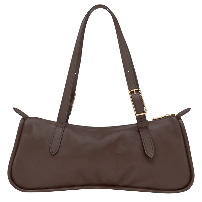 Looong L Shoulder bag , Mocha - Leather  - View 4 of  6