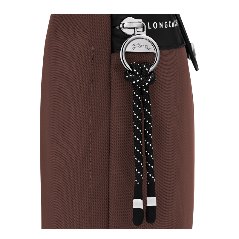 Le Pliage Energy Briefcase , Cocoa - Canvas  - View 6 of  6