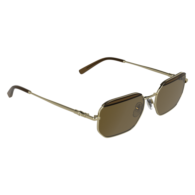 Sunglasses , Gold/Brown - Metal  - View 2 of  2