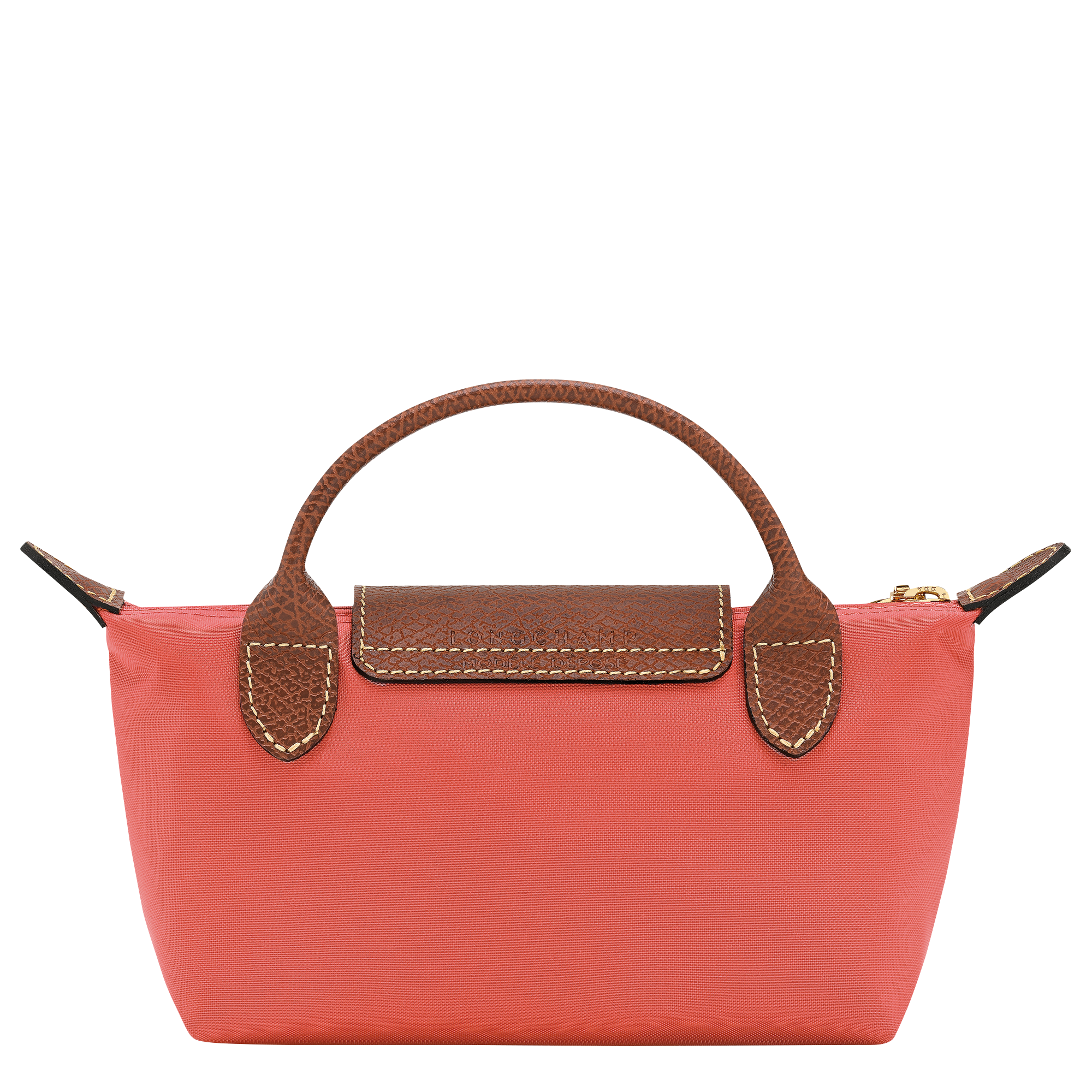 Le Pliage Original Pouch with handle, Strawberry