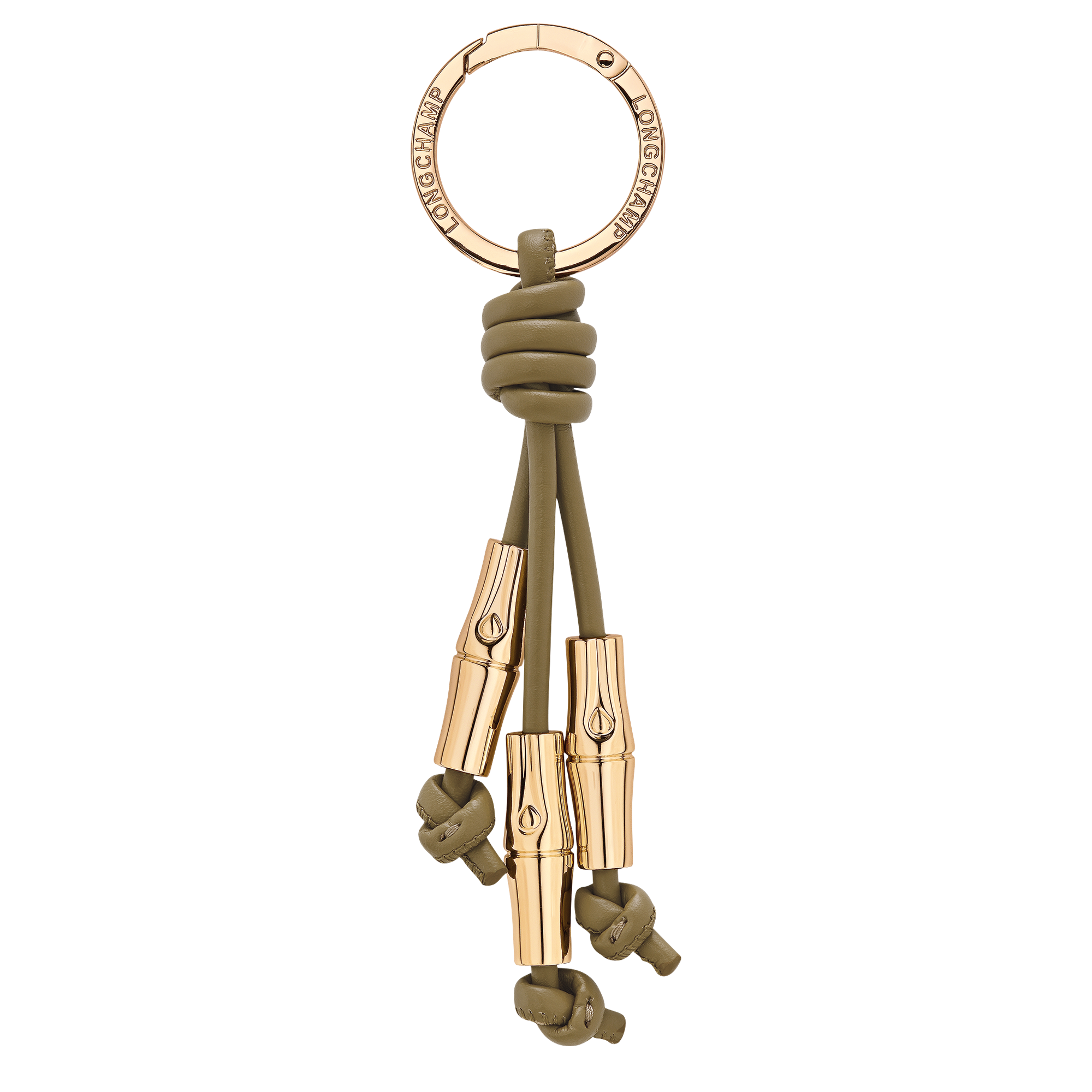 Le Roseau Key ring, Olive